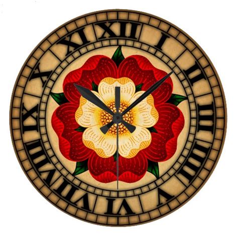 tudor rose clocks.